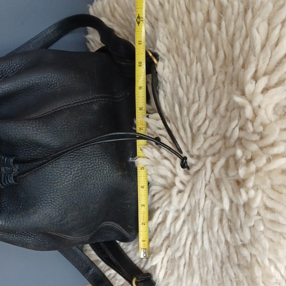 Coach  vintage  leather backpack - Picture 3 of 16